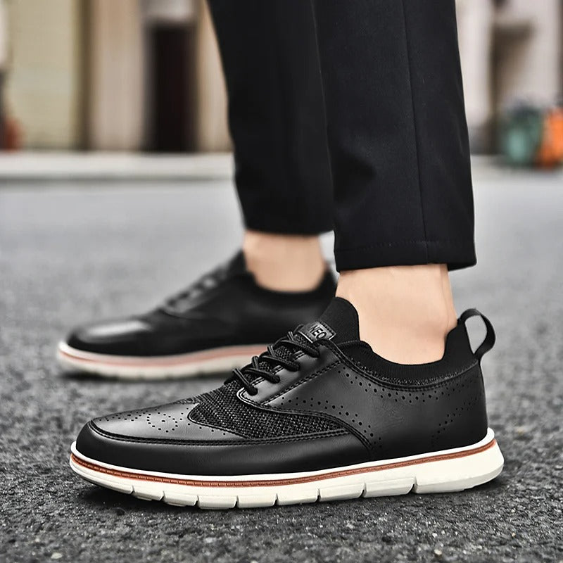 Sneakers with Shock-Absorbing Sole