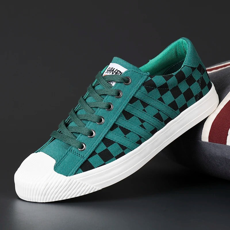 Sneakers with Lace-Up Closure