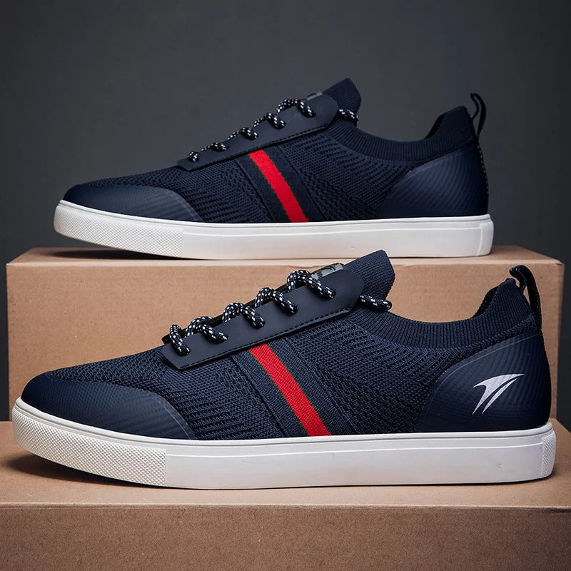 Knit Sneakers with Cushioned Sole