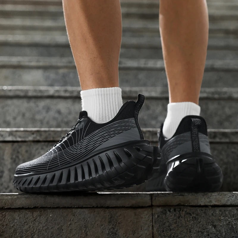 Mesh Knit Sneakers with Soft Padded Lining