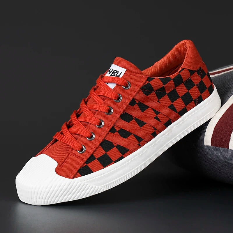 Sneakers with Lace-Up Closure
