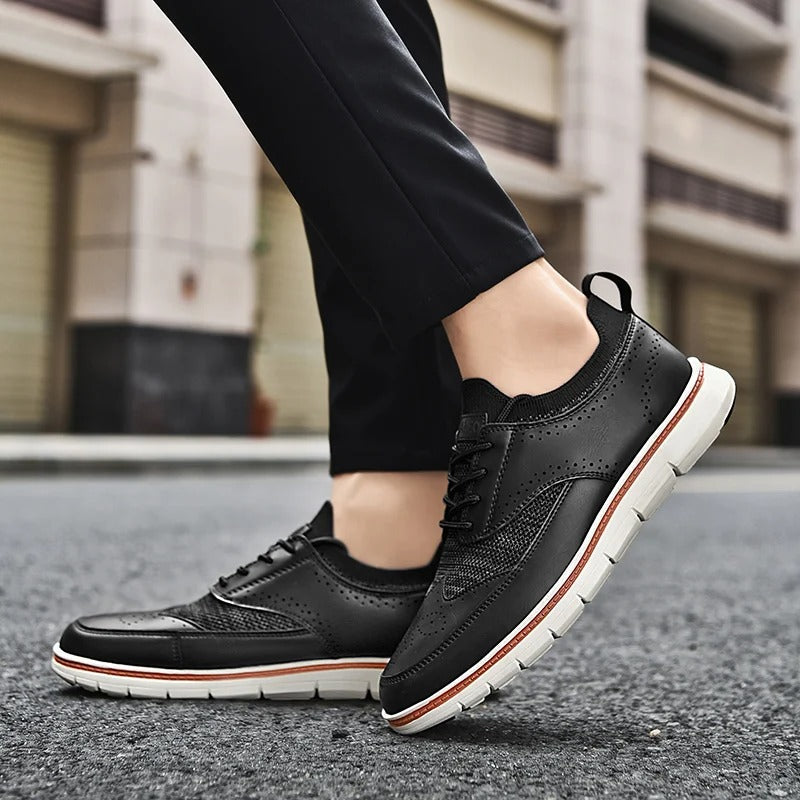 Sneakers with Shock-Absorbing Sole