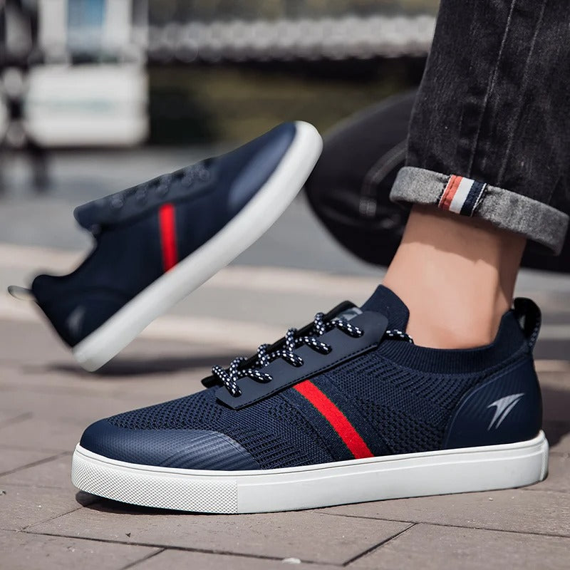 Knit Sneakers with Cushioned Sole