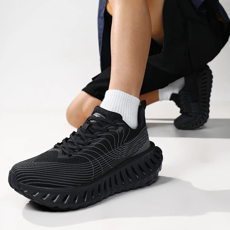 Mesh Knit Sneakers with Soft Padded Lining