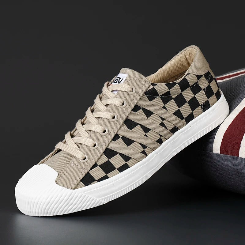 Sneakers with Lace-Up Closure