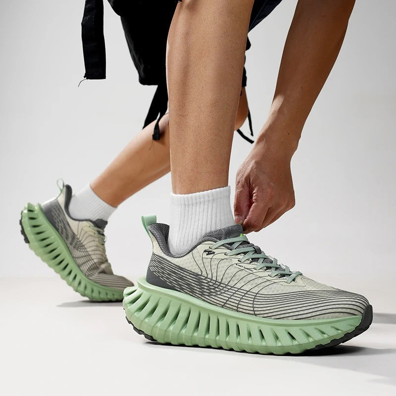 Mesh Knit Sneakers with Soft Padded Lining