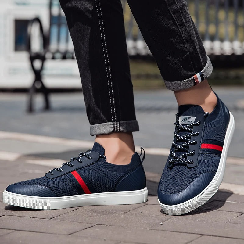 Knit Sneakers with Cushioned Sole