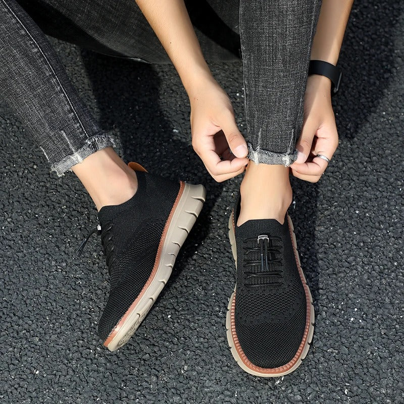 Mesh Sneakers with Breathable Upper