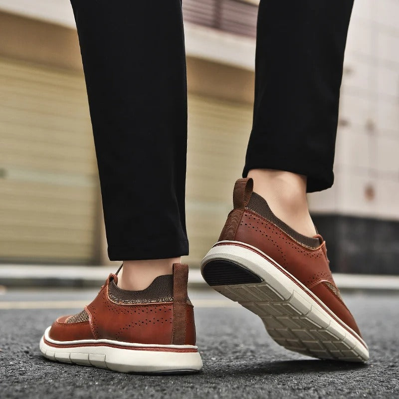 Sneakers with Shock-Absorbing Sole