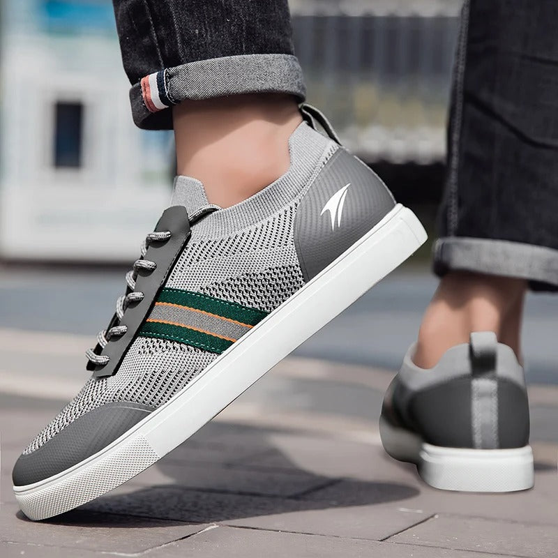 Knit Sneakers with Cushioned Sole