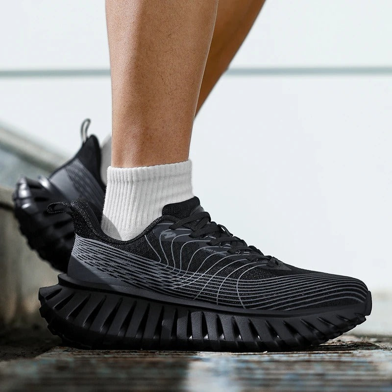 Mesh Knit Sneakers with Soft Padded Lining