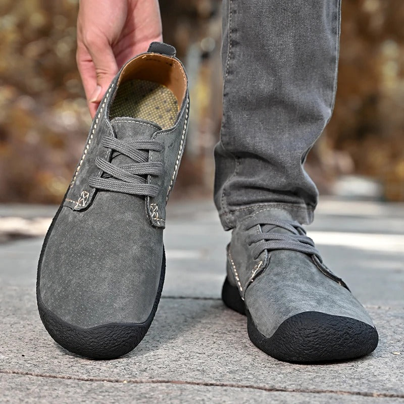 Casual Leather Oxford Shoes