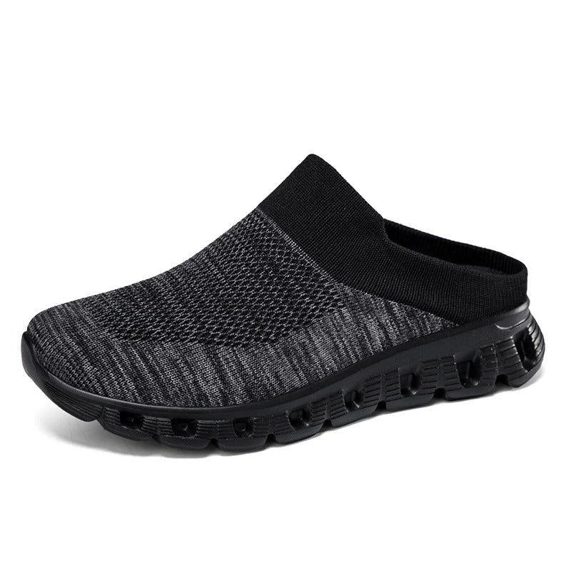 Knit Slides with Memory Foam Insole
