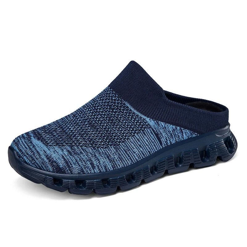 Knit Slides with Memory Foam Insole