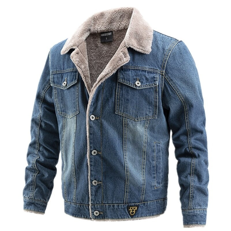 Denim Jacket with Lined