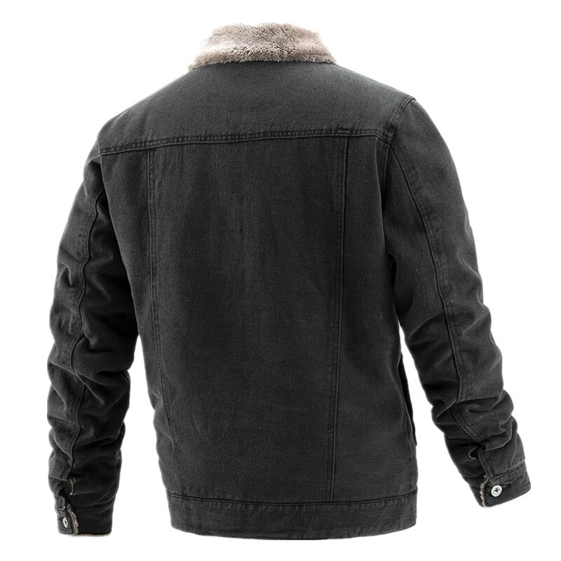 Denim Jacket with Lined