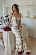 Melissa Ruffled Tunnel Maxi-Length Dress