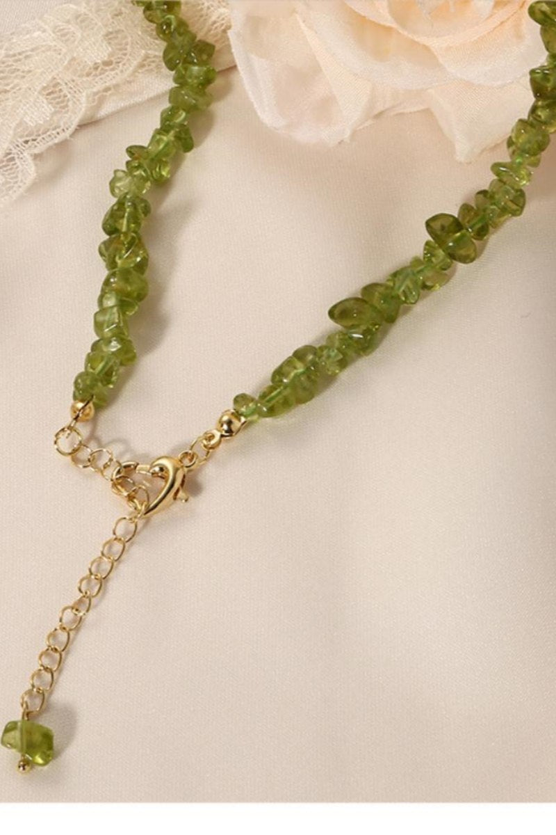 Statement Nora Irregular Crystal Necklace