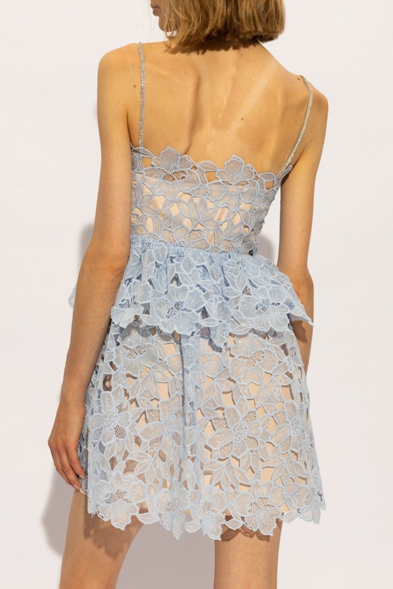 Ophelia Lace Tiered Cami Mini-Length Dress