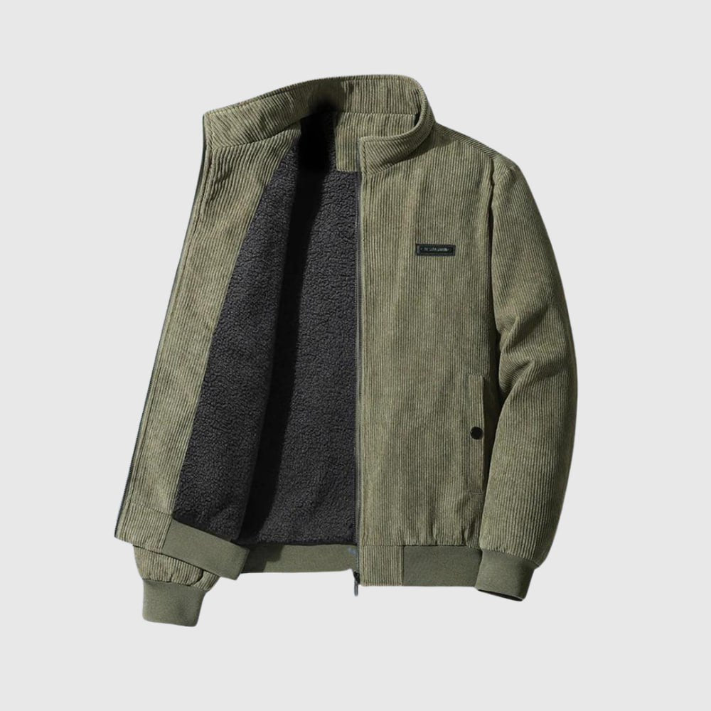 Lightweight Jacket with Button Front