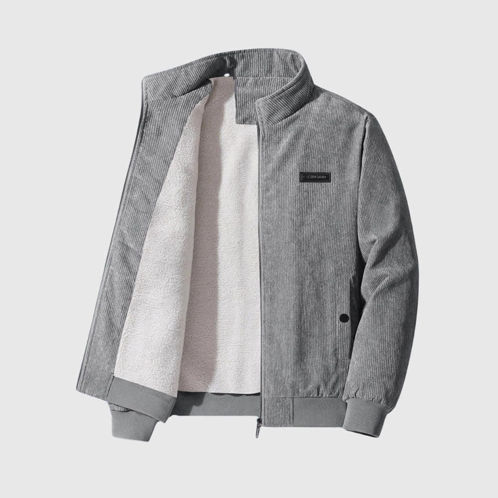 Lightweight Jacket with Button Front