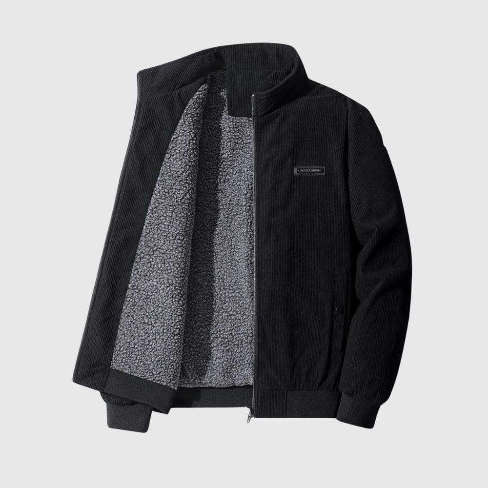 Lightweight Jacket with Button Front