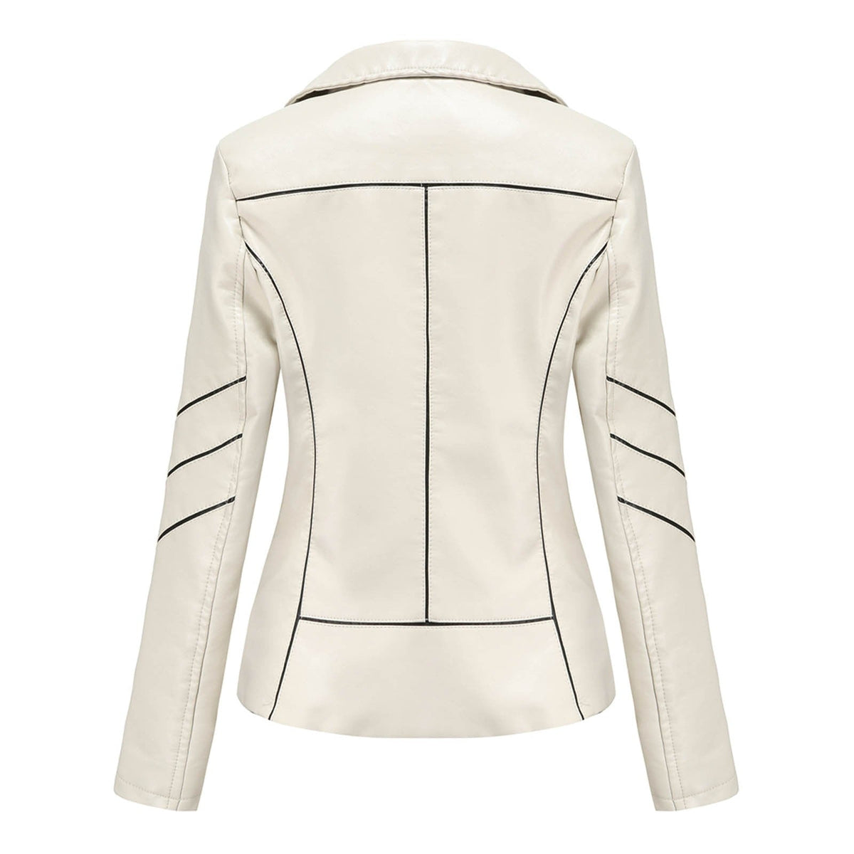 Casual Leather Blazer