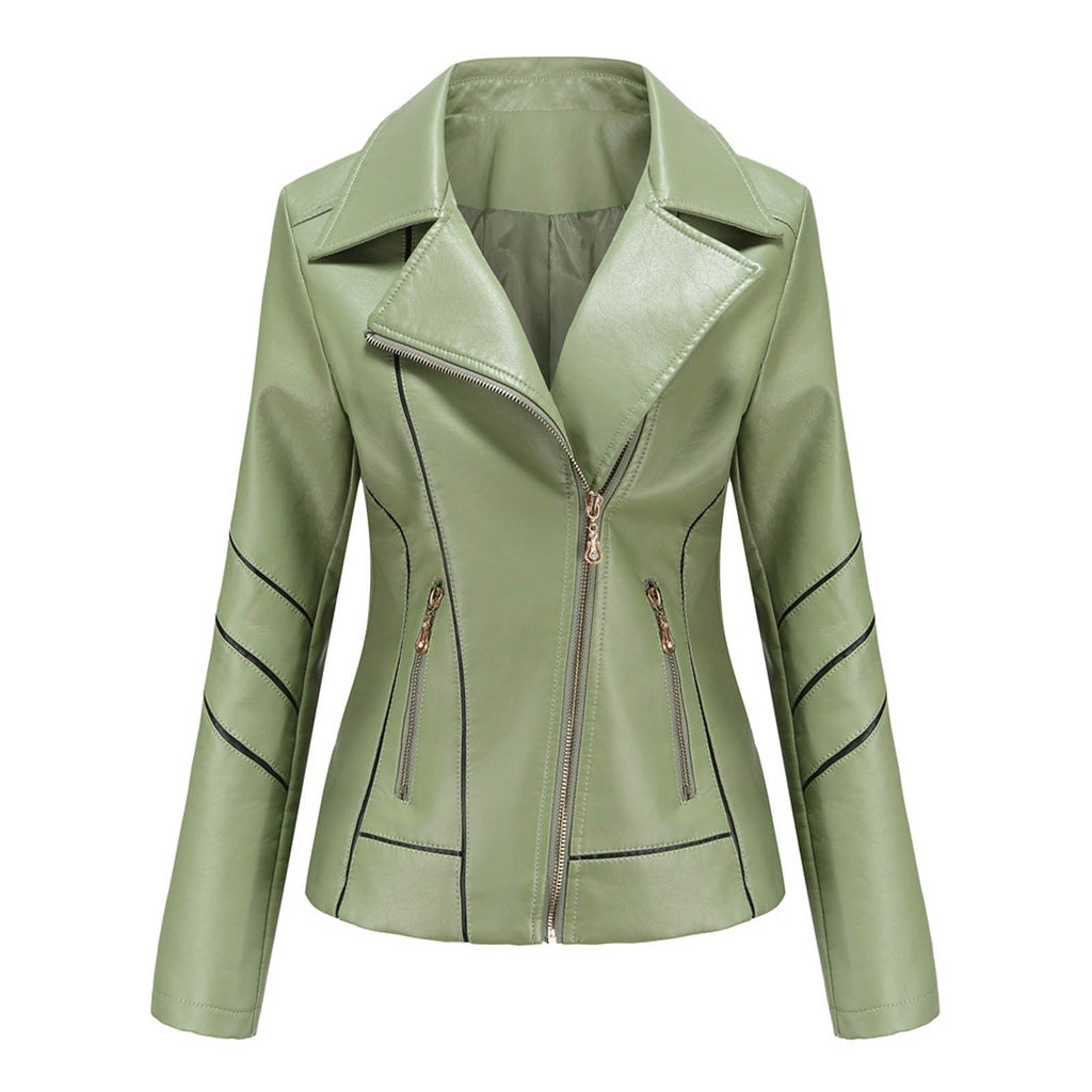 Casual Leather Blazer