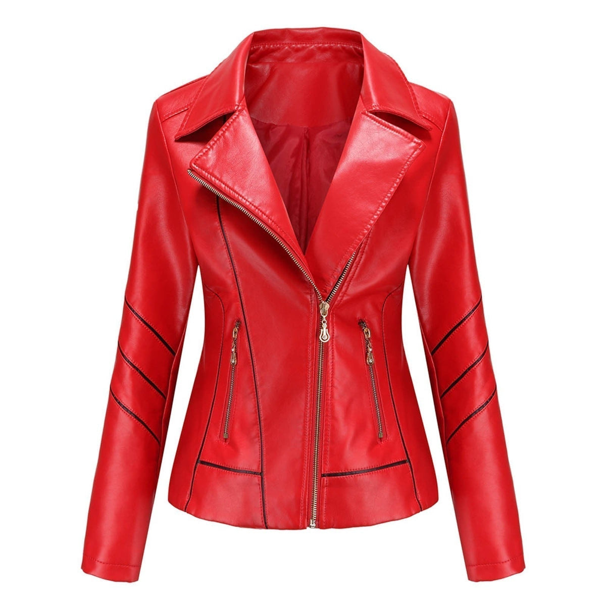 Casual Leather Blazer