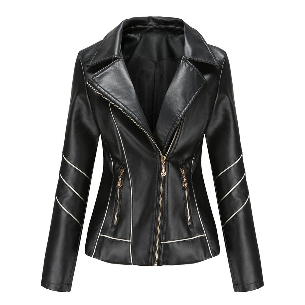 Casual Leather Blazer