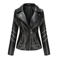 Casual Leather Blazer