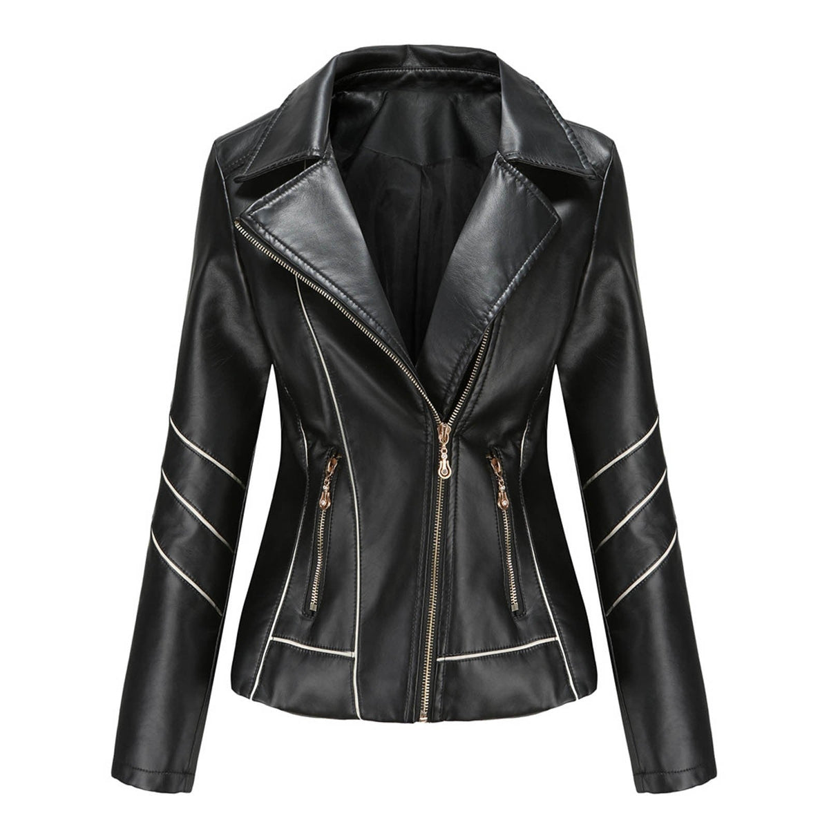Casual Leather Blazer