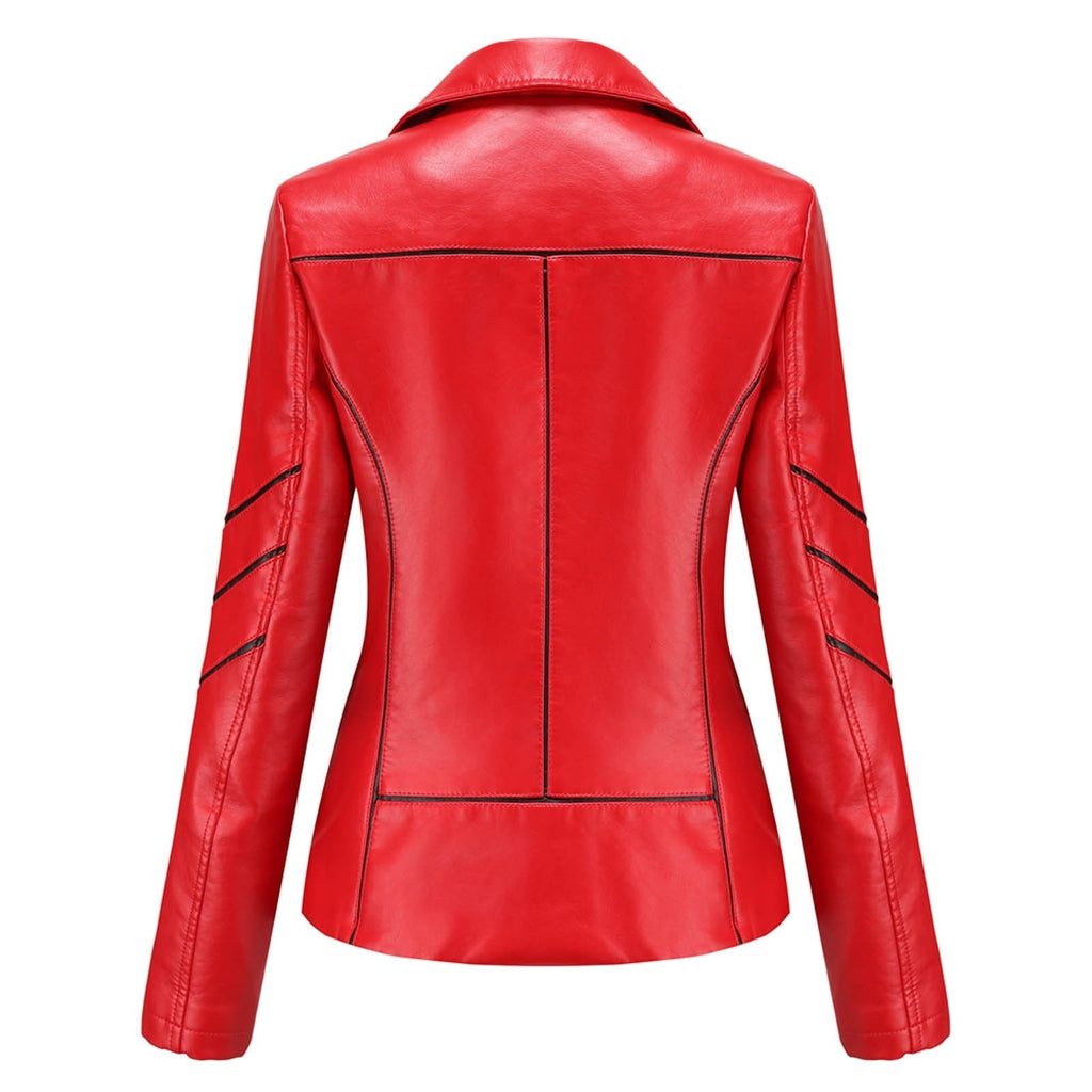 Casual Leather Blazer