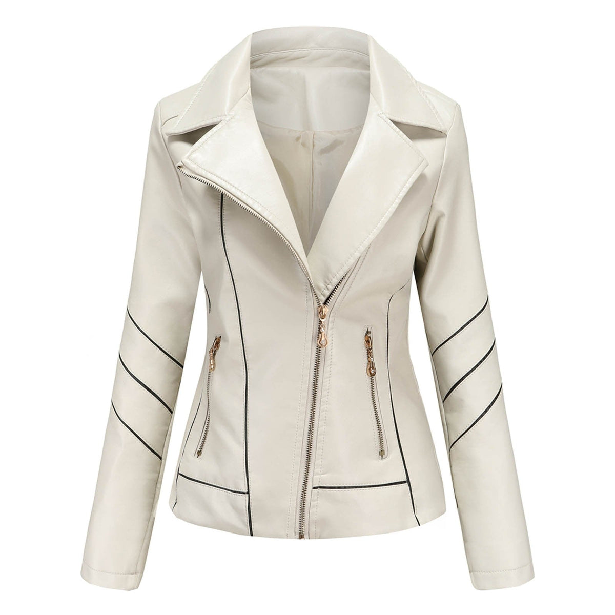 Casual Leather Blazer
