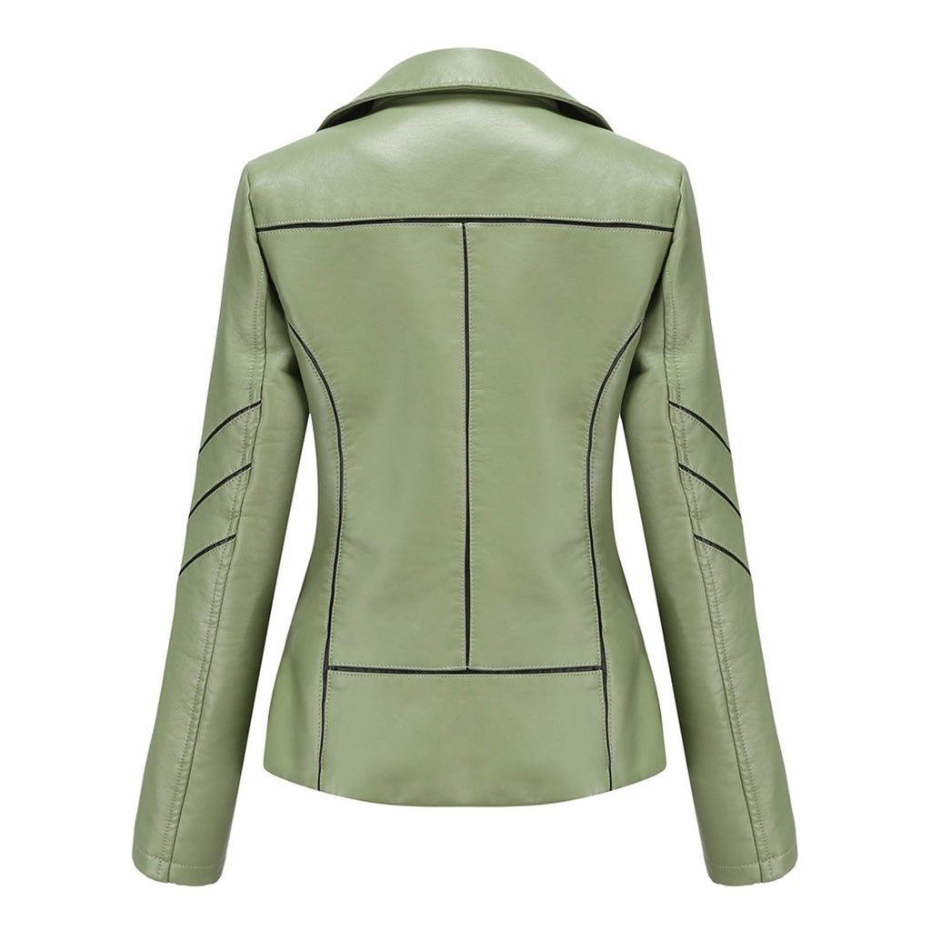 Casual Leather Blazer