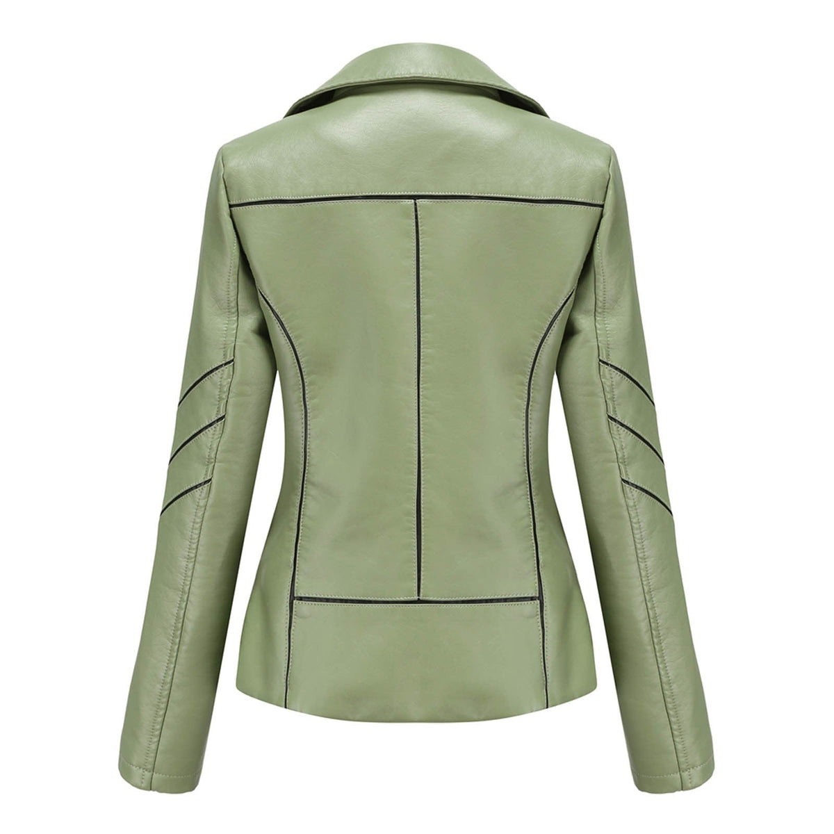 Casual Leather Blazer