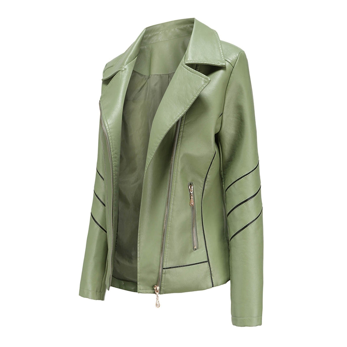 Casual Leather Blazer