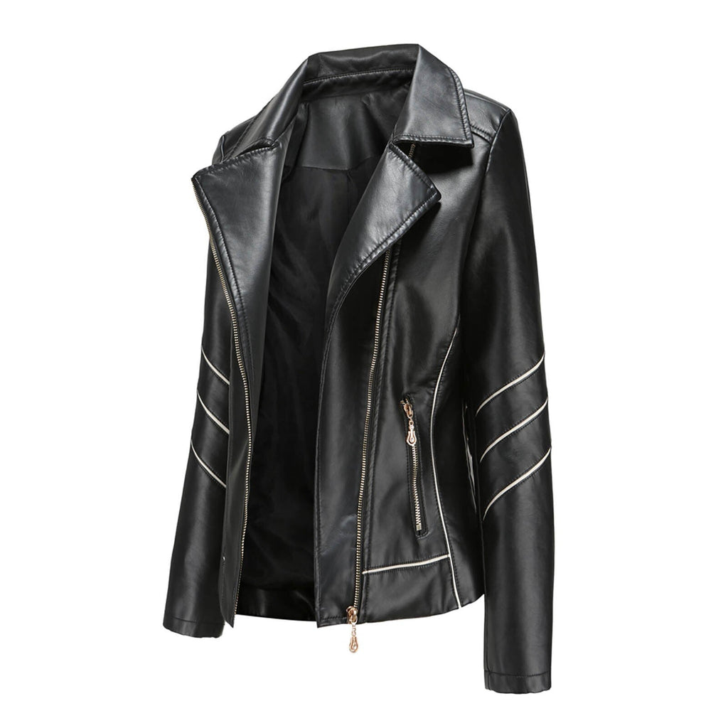 Casual Leather Blazer