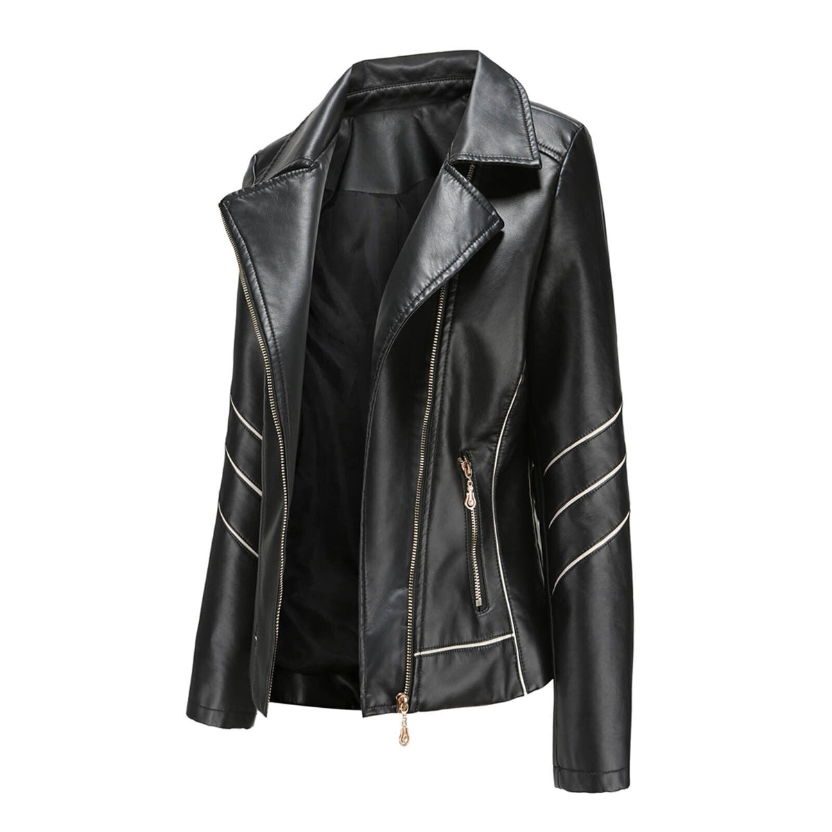 Casual Leather Blazer