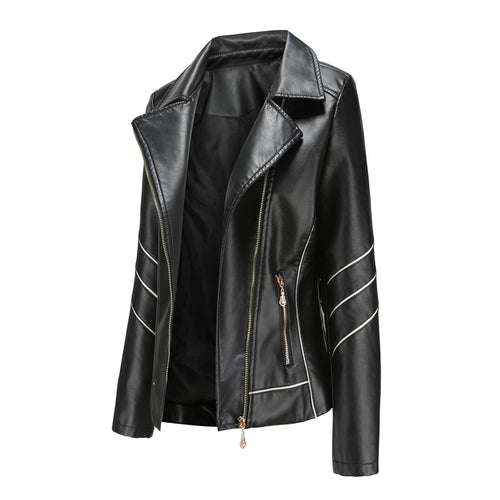 Casual Leather Blazer