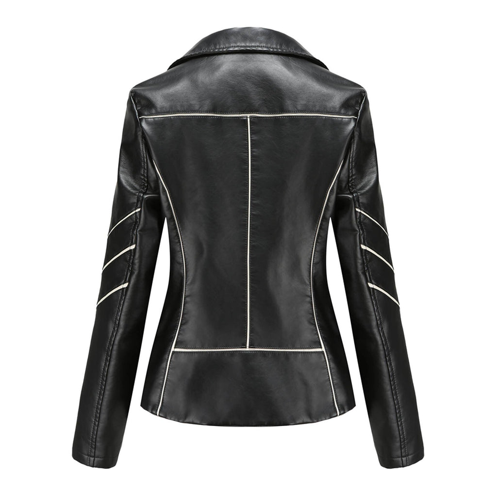 Casual Leather Blazer