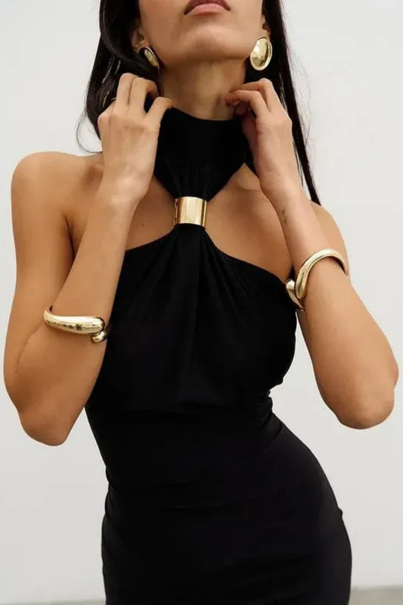 Sexy Off-shoulder Long Evening Maxi-Length Dress