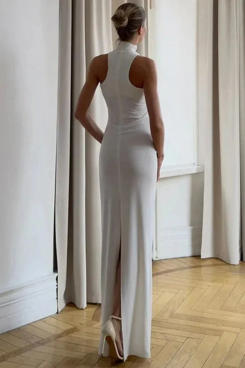 Sexy Off-shoulder Long Evening Maxi-Length Dress