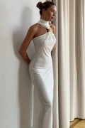 Sexy Off-shoulder Long Evening Maxi-Length Dress
