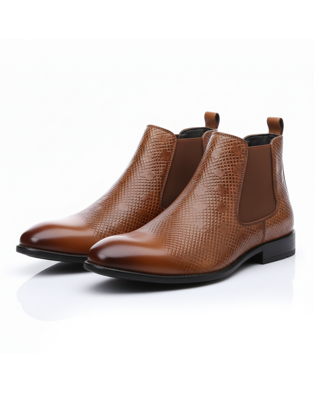 Casual Leather Chelsea Boots