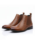 Casual Leather Chelsea Boots