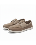 Suede Slip-On Shoes with Slip-Resistant Tread