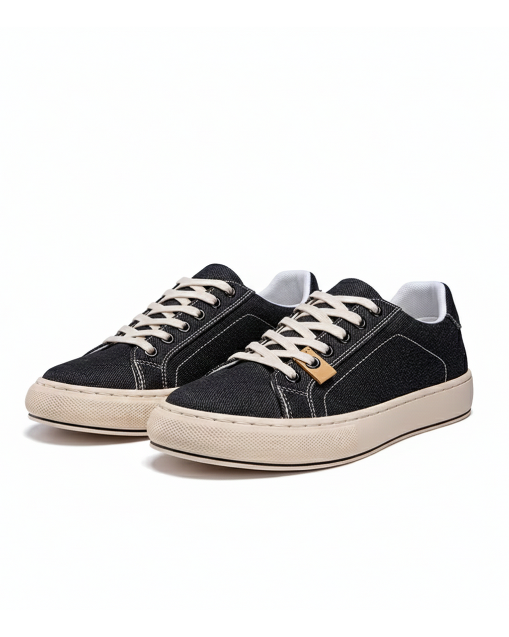 Canvas Sneakers with Slip-Resistant Tread