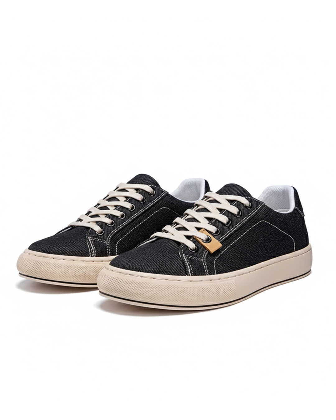 Canvas Sneakers with Slip-Resistant Tread