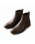 Full-Grain Leather Boots with Sturdy Sole